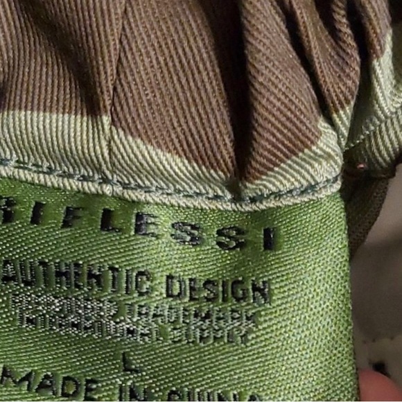 Riflessi cargo camo capri fatigue military style pants WCH60 - Picture 7 of 8